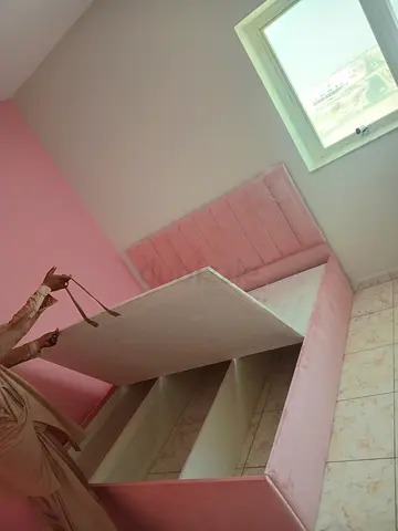 Brand new Queen size bed frame with storage nd medical mattress