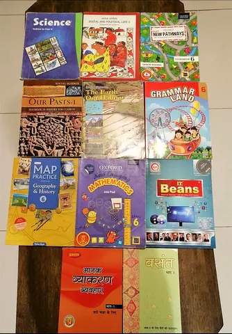 6th grade cbse ncert textbooks (BRAND NEW)