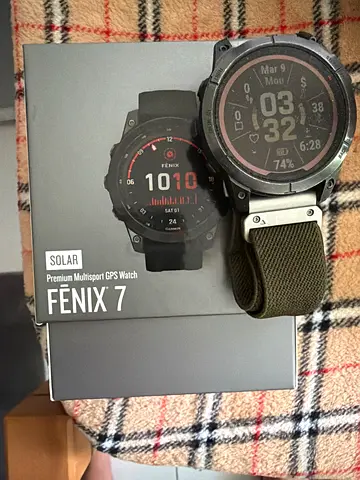 Garmin Fenix 7 GPS Smartwatch with Solar Charging