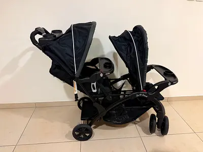 Double Stroller in Great Condition, babytrend Sit N Stand
