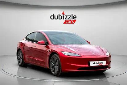 AED 1853/month | 2024 Tesla Model 3  | GCC Specs | Ref#437310