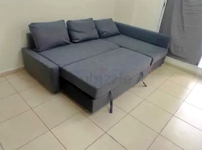 L-shaped convertible sofa bed