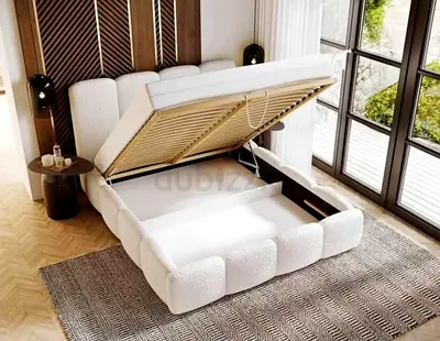 Modern Storage Sofa Bed with Lift-Up Mechanism