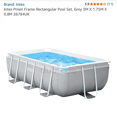 Intex 2×3 m Surface Swimming Pool with Full Accessories – Filter Pump  Cleaner