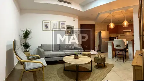2 BHK Apartment Fully Furnished for Sale in JLT with Lake View Near to DMCC Metro Station.