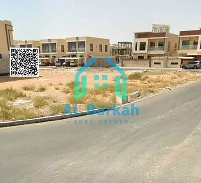 Land for sale in Ajman, Al Yasmeen area, at a bargain price. Freehold property available to all nationalities.
