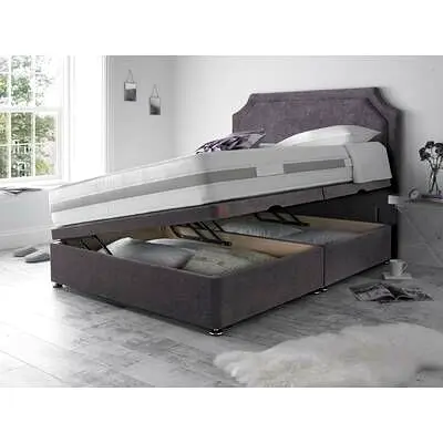 New Stylish Upholstered Bed with Storage