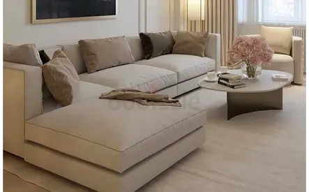 Stylish 4 seater L shape sofa