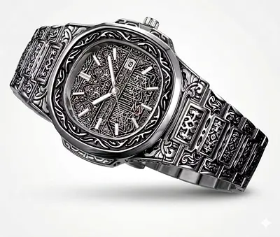 Islamic design Mens classic Watch