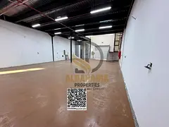 A spacious warehouse located in the prime industrial area of Al Jurf Industrial 1 in Ajman, offering