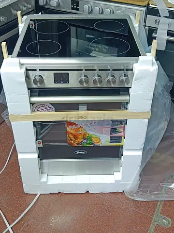 Brand new Terim Ceramic Cooker TERVC66ST Silver/Black 60x60CM FREE DELIVERY +WARRANTY