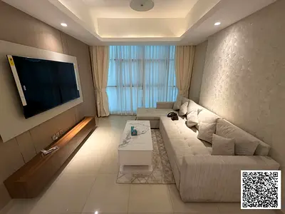 2 Bedroom Apartment For Sale In Gulfa Towers Elegant Furnished Living With Balcony And Parking