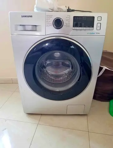 Samsung 8 kg EcoBubble™ front-load washing machine like the Samsung Front Load Washer 8kg WW80TA046A
