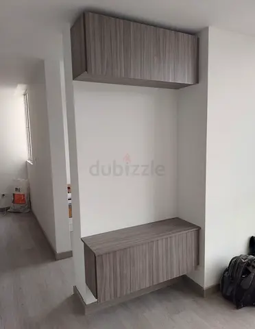 Storage Cabinet with Clean Minimal Design