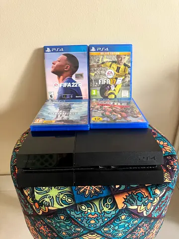 PlayStation 4 Console with Games