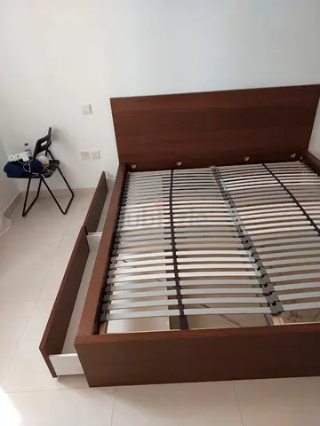 Ikea king size bed with mattress available in perfect condition