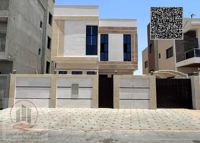 For sale: Villa in Al Zahia, Ajman. 4 master bedrooms, a living room, a maid's room. Freehold for all nationalities. Bank financing is possible withou
