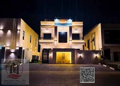للبيع فيلا  بعجمان العامره 6 غرف ماستر ومجلس وصالة وغرفة خدامة روف +مسبح شامل رسوم تمليك حر لجميع الجنسيات وأمكانية التمويل البنكي بدون دفعة أولي -