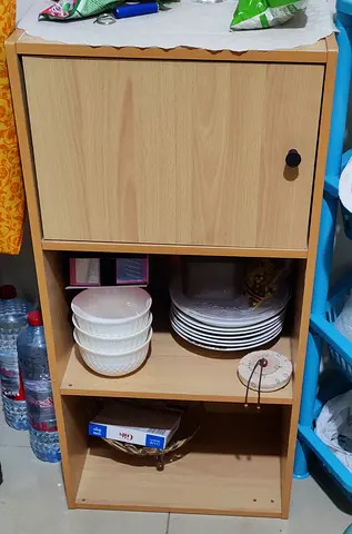 Medium Wooden Cabinet with Storage