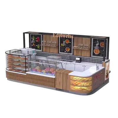 Modern Food Kiosk in Dubai