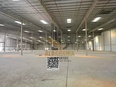 A spacious warehouse available for rent in the Modern Industrial Area of Umm Al Quwain, strategicall