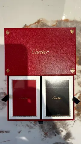 CARTIER PLAYING CARD- AD GIFT