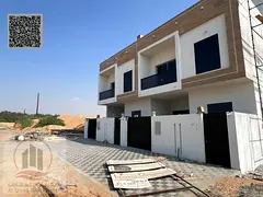 Villa for sale in Ajman, Al Helio area. 4 master bedrooms, majlis, living room, and maid's room. Fre