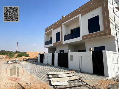للبيع فيلا بعجمان منطقه الحليو 4غرف ماستر ومجلس وصالة وغرفة خدامة وروف(شامل التسجيل) تمليك حر لجميع الجنسيات وأمكانية التمويل البنكي بدون دفعة أولي