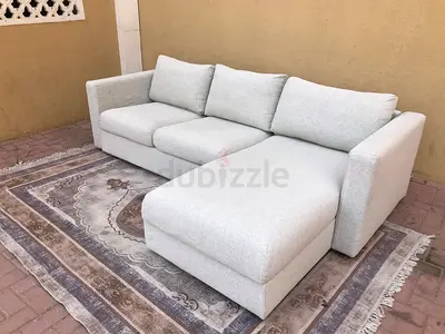 Ikea vimle gunnared beige L shape sofa