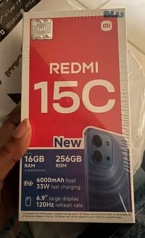 New Xiaomi Redmi 15C - 16GB RAM, 256GB ROM