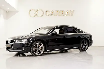 AED 1391 PM | AUDI A8L 50TFSI 2015 | HIGH OPTIONS | WELL MAINTAINED | 1 YEAR WARRANTY | GCC