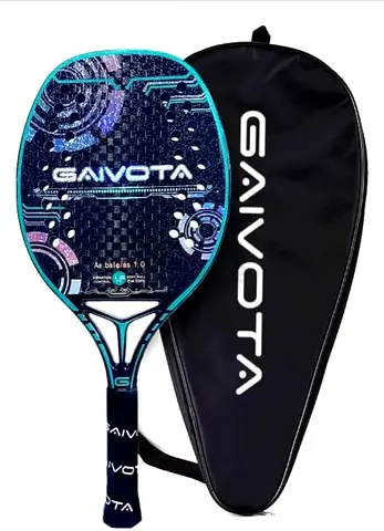 Gaivota beach tennis racket G1.0 12k 2023 dark green color