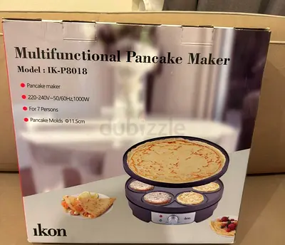 Ikon Multifunctional Pancake Maker - Model IK-P8018