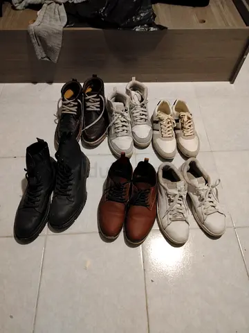 Assorted shoes 43 size great conditions 6 pairs only 300 aed