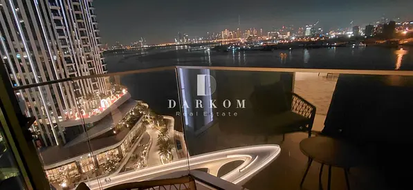 Stunning 1-Bedroom Apartment | Full Creek View | Fully Furnished | Address Harbour Point Tower 2