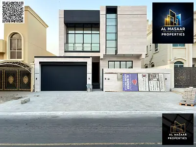 عرض مميز في الياسمين فيلا فاخرة 5 غرف مع روف بتصميم عصري مع تمويل بنكي الميسر والتلملك الحر لمدي الحياه