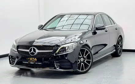 2020 Mercedes-Benz C200 AMG, Service History, 1 Year Warranty, Excellent Condition, GCC