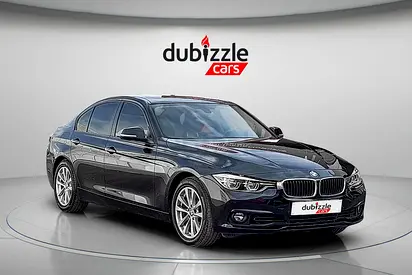 AED 723/month | 2018 BMW 3-Series 318i | GCC Specs | Ref#437111