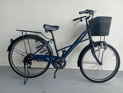 Original Castanet Fat tyres Cruiser Bike 6 speed Shimano Dynamo Operated Light Perfect Condition 26