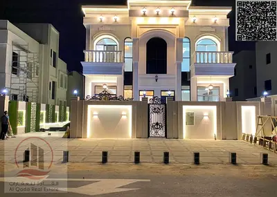 للبيع فيلا بعجمان الحليو 6 غرف ماسترو مجلس وصالة وغرفة خدامة تكيف مركزي شامل رسوم التسجيل والتمليك-تمليك حر لجميع الجنسيات وأمكانية تمويل البنك