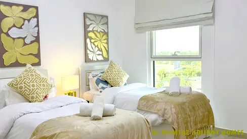 Premium Luxury 2-Bedroom Apartment | Water’s Edge Yas Island | Ferrari World View