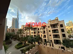 Amazing unfurnished 1bhk in Kamoon old town with Burj khalifa view