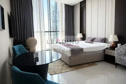 استوديو مفروش | شقة فندقية | إطلالة على وسط المدينة والمسبح