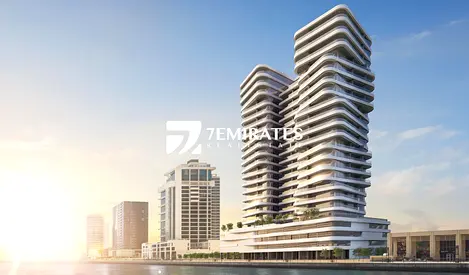 شقة بغرفتي نوم | DG1 Living Business Bay | إطلالات على القناة وبرج خليفة | مفروشة