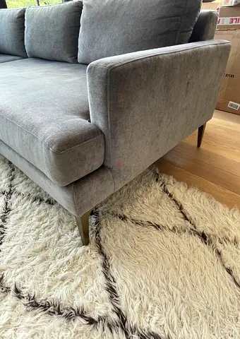 West elm Corner andes sofa