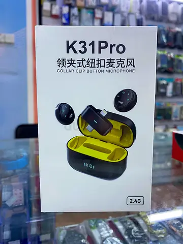 K31 Pro Wireless Microphone Set
