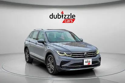 AED 1108/month | 2021 Volkswagen Tiguan  | GCC Specs | Ref#436587