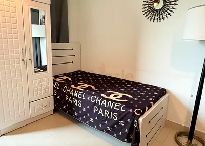 Fully Furnished room for rent | Clean and functional room |for single lady in Dubai