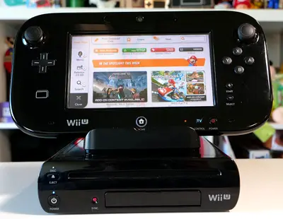 As new Nintendo Wii U fully moded loades with a lot of games with gamepad 3 controllers an