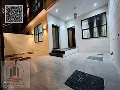 Villa for sale in Ajman, Al Helio area. 5 master bedrooms, majlis, living room, and maid's room.
